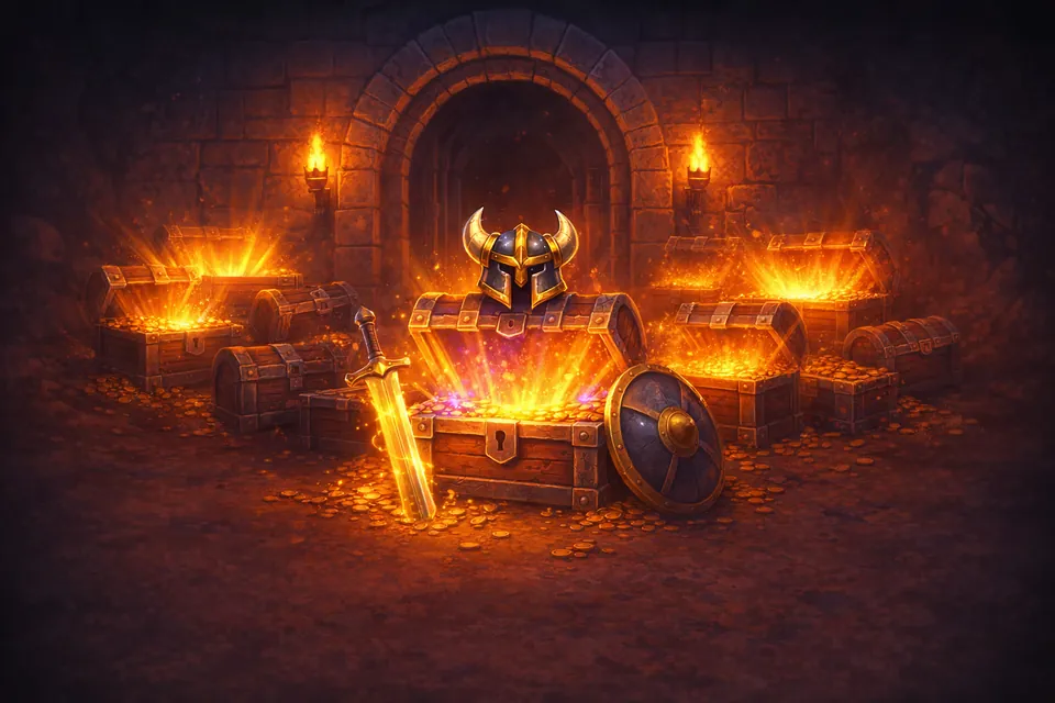 Imagem: 🎉 Evento · Fim de semana das Dungeons · até domingo, 23h59